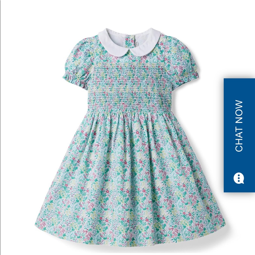 Janie and Jack The Charlotte smocked dress
